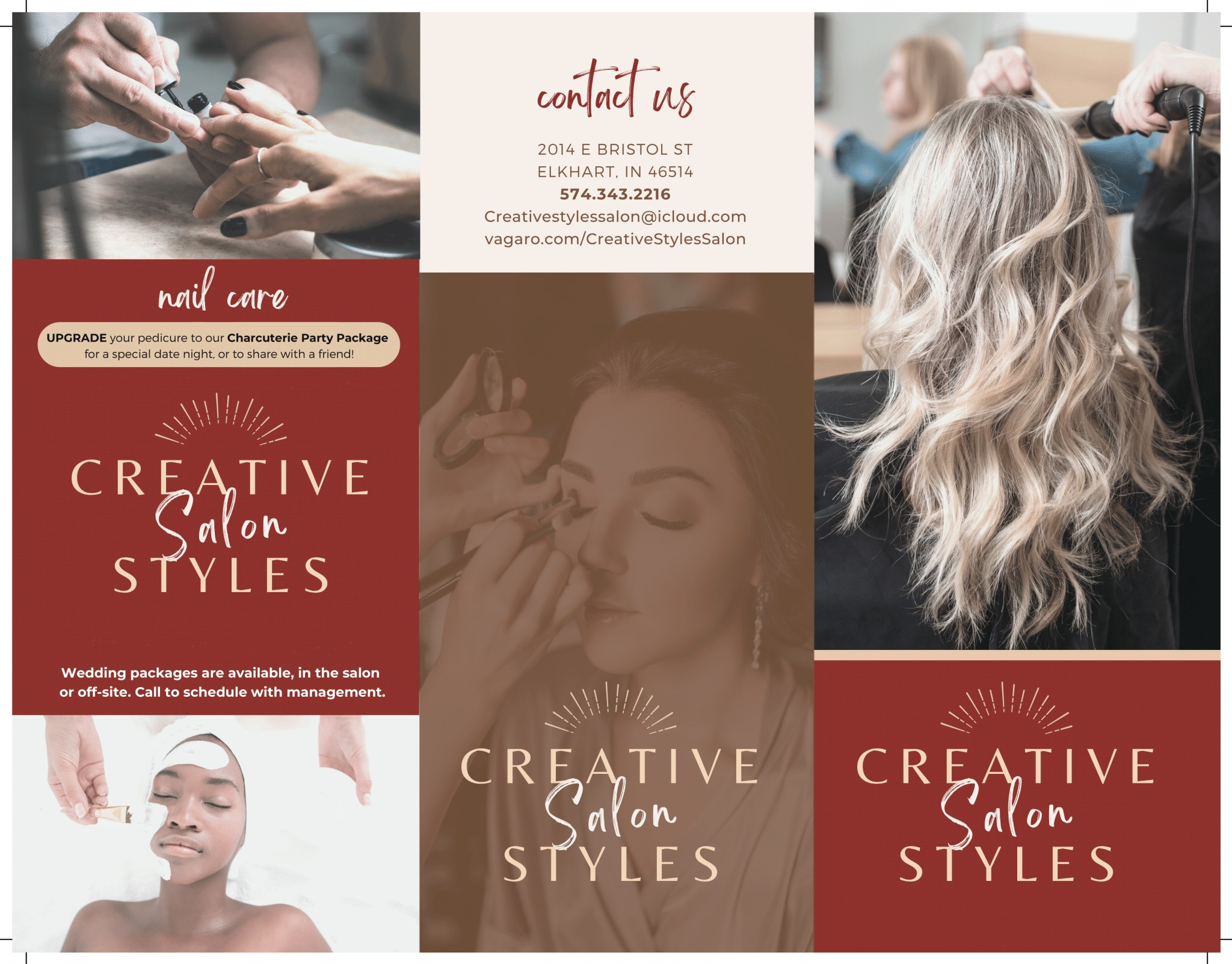 Creative Salon Styles Promotional Flyer